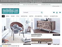 Tablet Screenshot of moebeldeal.com
